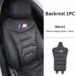 Uus Luksusauto Samet Nahk Padi Hingav Tagumise Istme Padi Kate BMW Tarvikud BMW F30 E60 F20 E46 E90 F10 G60 X5 jaoks Black 1pc-1