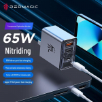Nubia Red Magic 65W GaN Kiirlaadija Komplekt 100W Kaabliga