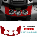 Ehtne pehme s&uuml;sinikkiust kleebis Toyota RAV4 2006 2007 2008 2009 2010 2011 2012 LHD RHD autode keskkonsooli kliimaseadme raami viimistluseks
