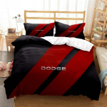 Moodne D-Dodge-Ram-Auto Aastaringsed Tekikatted Tekid Voodipesukomplektid Pehme Tekikate Ja Padjap&uuml;&uuml;rid &Uuml;ksik_Kaheinimese_Queen_King EU Single(135*200cm)3pcs