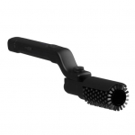 Elektriline p&ouml;&ouml;rlev grillipintsel 3-k&auml;igulise v&otilde;imsuse reguleerimisega Reguleeritav 7-nurkne pea Roostevabast terasest harjased Puhastust&ouml;&ouml;riist K&otilde;rge temperatuurikindel Grill must