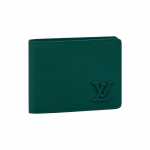 Louis Vuitton Multiple Metallist T&auml;htedega Logo Klapiga Rahakott Meeste Rahakott Tumehall M82273 Box(Basic Set+Box)