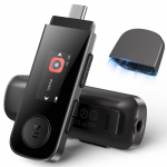 AGPTEK MP3-m&auml;ngija Bluetoothiga 64 GB ja lihtsate nuppudega USB-m&auml;lupulk Nutitelefon FM ja jaotis Sisaldab USB-d ja teeb suurep&auml;rase USB-C pordi, 5.3, Sisseehitatud, must