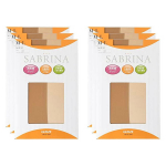 Gunze Sabrina Smooth Zokki PS loomulikes suurustes sukkp&uuml;ksid, 3-paarine komplekt, SP76, Naiste, (Komplekt 2, 3-paarine komplekt), Beež, L-LL