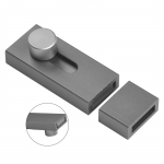 Ukse riiv, Punch-free uksepoldid, L&uuml;kandpoldid, Vargusvastane turvalukk, Alumiiniumsulamist tualetiukse riiv, V&auml;rava furnituur