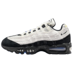 Nike Air Max 95 Big Bubble - Perekokkutulek Prantsusmaa Meeste Tennised Must Valge-Tumehall-Suitsuhall-Helehall-Fantoom IQ0284-010 44.5