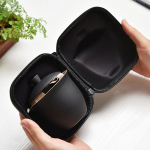 Reisiteeserviis V&auml;litingimustes Kung Fu teeserviis &Uuml;ks teekann Kolm tassi Kaasaskantav Express-tass V&auml;ike komplekt Teepakend Pluss 1 pot + 3 cups - travel set