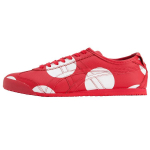 Onitsuka Tiger MEXICO 66 Slip Resistant Abrasion Resistant Low top Skateboard Shoes Unisex Red And White Polka Dot D8G2L-2323 42.5