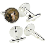 Alaskan Malamute - cufflinks in a box, handmade jewelry, product of the Art-Dog brand h&otilde;be