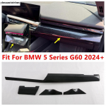 Auto keskkonsooli armatuurlaua dekoratiivkate sisekujundus BMW 5. seeriale G60 2024 2025 ABS-s&uuml;sinikkiust tarvikud