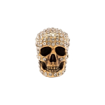 Alexander McQueen Kristallidega Kaunistatud Kolju Mustriga Messingist K&otilde;rvar&otilde;ngad Naiste k&otilde;rvar&otilde;ngad Kuldne 710492J160T7286 Gold,F