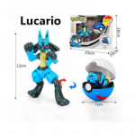 Pokemoni Palli Lucario tegevuskujud Pokepalli m&auml;nguasjad Kollektsioon Laste kingitus Pikachu
