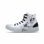 Converse All Star CX Slip Resistant, Abrasion Resistant, Lightweight Support High top Canvas Shoes Unisex Black White 172471C(Team147-) 35