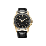 Citizen Eco-Drive Seeria Kalendrin&auml;ituga Veekindel &Auml;ri Mood P&auml;ikeseenergiaga Kvartsliikumine Nahkrihmaga K&auml;ekell Meeste kellad Must BX1008-12E Black black
