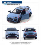 HYUNDAI KOLLEKTSIOON Ehtne KONA N 1:38 metallist autot KONA_N