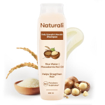 Naturali riisiveega &scaron;ampoon lokkis kuivadele juustele | Niisutav puhastav &scaron;ampoon 200 ml