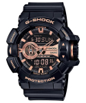Casio G-SHOCK Meeste Vaik 200M Veekindel Digitaalne P&otilde;rutuskindel Kvartsikell GA-400GB-1A4 must