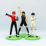 18cm 3tk Tsubasa Anime Kuju Ozora Tsubasa Tegevuskujud Hyuuga Kojirou/Wakabayashi Genzou Kogumismudel M&auml;nguasjad