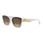 Fendi Ebakorrap&auml;rase Raamiga P&auml;ikeseprillid Naiste p&auml;ikeseprillid Valge FE40098F6525F F,White