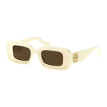 Loewe Logo Ristk&uuml;likukujulised P&auml;ikeseprillid Naiste p&auml;ikeseprillid Helekollased LW40101I25E F,Light Yellow