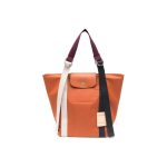 Longchamp Le Pliage Re-Play 24 Reguleeritav kl&otilde;pskinnitusega L&otilde;uendist ja Nahast &Otilde;lakott Naiste K&auml;ekotid Porgand 10203HCCP69 Basic Set (Bag)