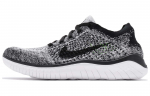 Nike Free Rn Flyknit 2018 Oreo Naiste 942839-101 37.5
