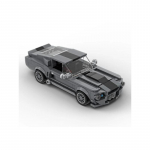382 tk Uus MOC Auto Mudel City Maantee Mustang Shelby GT500 Laste Hariduslikud Ehitusklotsid Kingitus Google Drive-PDF