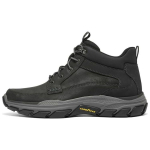 Skechers Respected Series Nahast K&otilde;rged Matkasaapad Meestele matkasaapad Must 204454C-BLK 43 black