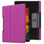 Lenovo Yoga Smart Tab 10.1 &uuml;mbrise jaoks YT-X705F YT-X705X Klappkaas Funda Lenovo Yoga Smart Tab 5 &uuml;mbrise jaoks Yoga Smart Tab 10.1 lilla