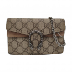 [Kasutatud] Gucci Dionysus GG Supreme Super Mini kott 'Beež' - V&auml;ga hea #1JO0K5U ONE SIZE