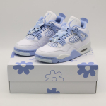 HV0823-100 Nike Air Jordan 4 Retro Forget Me Not (Naiste omad) 5.5W gray