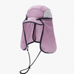 Eemaldatav kaelakate Kiiresti kuivav Basepallim&uuml;ts Unisex V&auml;litingimustes Matkamine Kalap&uuml;&uuml;k UV-kaitse Kaelakate P&auml;ikesem&uuml;ts 55-59cm lilla
