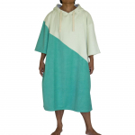 Surfikate Poncho Muutuv R&auml;tik Kapuutsiga Hommikumantel Mikrokiud Rannatekk Vannir&auml;tik Ujumisr&auml;tik T&auml;iskasvanutele 75*110cm 112x75cm