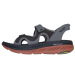 Skechers Max Cushioning Premier 2.0 Meeste Stiilsed Mitmek&uuml;lgsed Populaarsed Mugavad P&otilde;rutust Summutavad Rannasandaalid Hall 229217-CHAR 42.5