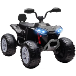 Laste elektriline ATV, 24V elektris&otilde;iduk 4 rattaga, esitulega, USB-pistikupesaga, MP3-funktsiooniga, 6,5 km/h, 3-8 aastat 109 x 68.5 x 76 cm must