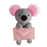 Uus Koala Saatjaga S&otilde;brap&auml;eva Palusm&auml;nguasi Kawaii Loom Roosa Nukk Kohev M&auml;nguasi Armas Kingitus S&otilde;pradele gray