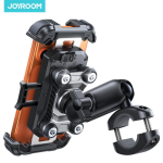 Joyroom Mootorratta Telefonihoidik Vibratsioonivastane Telefonihoidja Mootorratta Lenkstangi jaoks Jalgratta Telefonihoidik iPhone'i jaoks 4,7-7&rdquo; Telefonile