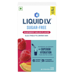 Liquid I.V. Suhkruvaba - Vaarikas Melon | 7 pulka = 3,5L vett | H&uuml;dratsioonijooki segupulber 10g | Naatrium, kaalium ja magneesium H&uuml;dratsioonijook