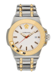 Versace meeste Chain Reaction kahev&auml;rviline &Scaron;veitsi kvartsikell 45mm VEDY00519 h&otilde;be