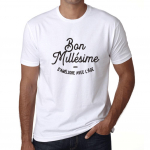 ULTRABASIC &ndash; Homme Graphique Bon Millesime T-s&auml;rk Noir Lettre XS valge suitsuv&auml;rv