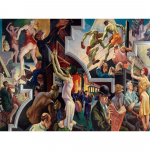 Teemanttikandid Multikad portree Rhinestone teemantmaaling Multifilm Pildihelmed Hobi k&auml;sit&ouml;&ouml; 20X30CM