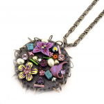 Les Tr&eacute;sors De Lily [D5655] &ndash; Hermione &uuml;mmargune lilla disainiga kaelakee lilla