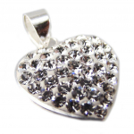 Les Tr&eacute;sors De Lily [F6126] &ndash; valge  Love Crystal  h&otilde;bedane ripats valge