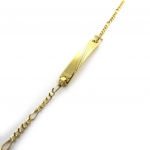 Les Tr&eacute;sors De Lily [M8855] - kullatud &auml;&auml;rekett  Bambino  - 21x4 mm kuld