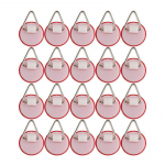 20 tk. N&auml;htamatu kleepuv plaadihoidja Vertikaalne plaadihoidja seinan&otilde;ude konksu jaoks kaasaskantav isekleepuv seinaplaadihoidja