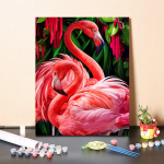 DIY v&auml;rvid numbrite j&auml;rgi &otilde;limaali komplekt L&otilde;uend DIY &otilde;limaal numbrite j&auml;rgi Seinakunsti kaunistused kodukinki kunstiks ja hobideks 40x50cm no frame