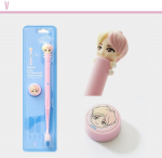 BTS-i t&auml;hem&auml;rgikujuline ametliku kauba hambaharja magnethoidiku komplekt (RM,Jin,SUGA,JiMin,J-hope,V,JungKook) V