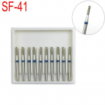 10 tk Kvaliteetsed hambaravi teemanthambad FG 1,6 mm kiirele hambaraviinstrumendile SF-41