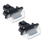 Uus 1 paar 18 LED numbrim&auml;rgi tuled Peugeot 206 207 307 308 406 Citroen C3/C4/C5/C6 jaoks