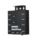 DMX512 optiline splitter 8 kanaliga jaotusv&otilde;imendi peo-DJ Show Club Disco KTV lava jaoks EU Plug